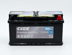 Exide Premium 12V 100Ah 900A, EA1000 (353x175x190mm, pravá)