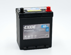 Exide Premium 12V 40Ah 350A, EA406 (187x127x220mm, pravá)