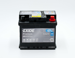 Exide Premium 12V 47Ah 450A, EA472 (207x175x175mm, pravá)