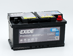 Exide Premium 12V 85Ah 800A, EA852 (315x175x175mm, pravá)