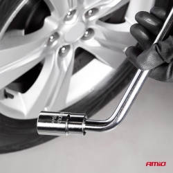Klíč na kola teleskopický TWW-17/19mm 21/23mm AMiO-01038