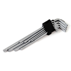 Klíče TORX dlouhé 230mm 9 ks TKL