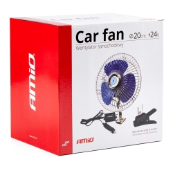 Ventilátor do auta kovový 24V Cfan-15