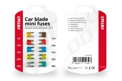Autopojistky 10ks blistr Mini