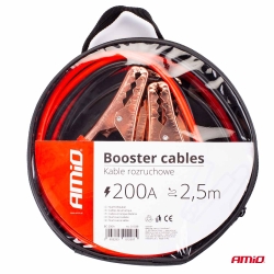 Startovací kabely 200A - 2,5m AMiO-01339