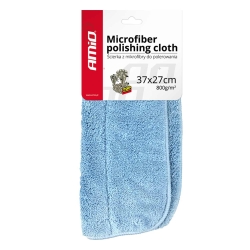 Leštící utěrka z mikrovlákna 37x27cm 800g/m2 AMiO-01620