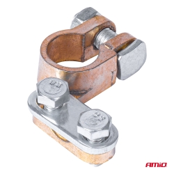 Mosazná svorka na autobaterii 600AMP MINUS AMiO-01661