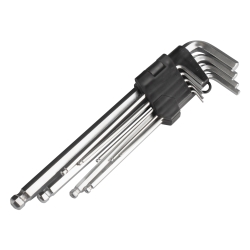 Klíče IMBUS dlouhé 230mm 9 ks