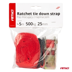 Popruh s ráčnou 500kg 25mm 5m BELT-02