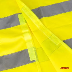 Reflexní vesta XXL žlutá s certifikátem AMiO-01734