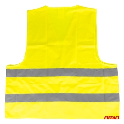 Reflexní vesta XXL žlutá s certifikátem AMiO-01734