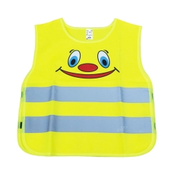 Reflexní vesta dětská žlutá AMiO-01737