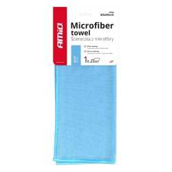 Utěrka na leštění skla z mikrovlákna 40x60cm AMIO-01749