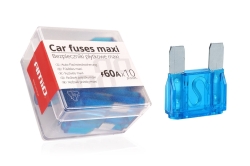 Autopojistky MAXI pouzdro 10ks 60A