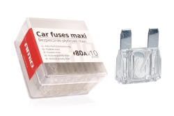 Autopojistky MAXI pouzdro 10ks 80A