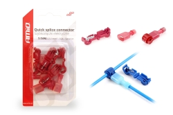 Elektrické rychlospojky Typ-T 0,5-1mm2 10A blistr 5 ks