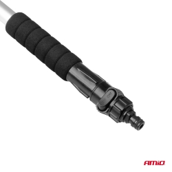 Teleskopický průtokový kartáč na mytí auta 120-200 cm AMiO-02398