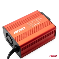 Měnič napětí AMiO 12V/230V 150W/300W 2xUSB PI01