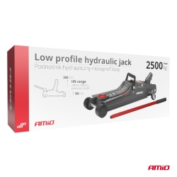 Hydraulický zvedák nízkoprofilový 2,5T, vysoká kvalita, CE