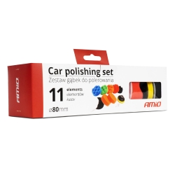 Sada leštících kotoučů s adaptérem 9 ks + kotouč 80mm + adaptér M14