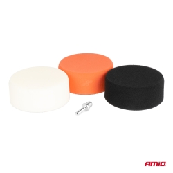 Sada leštících kotoučů s adaptérem 3 x 125mm + M14