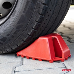 Zakládací klín pod kolo automobilu s brzdou AMiO-02793