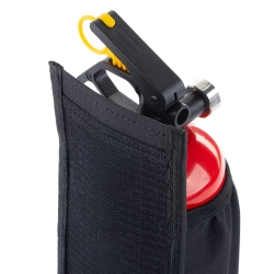 Držák hasicího přístroje na suchý zip černý AMiO-02867