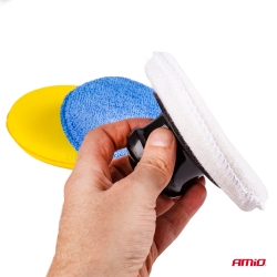 Sada kulatých leštících houbiček AMiO-02904