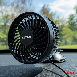 Ventilátor do auta s přísavkou 6" 24V