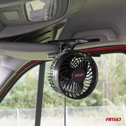 Ventilátor do auta s klipem 4,5" 12V