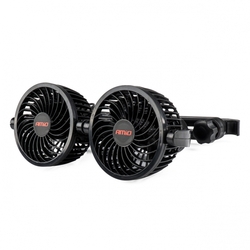 DVOJITÝ AUTOVENTILÁTOR NA OPĚRKU HLAVY AMiO-03009