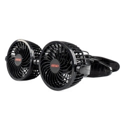 Ventilátor do auta s klipem 2x4" 12V