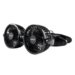 Ventilátor do auta s klipem 2x4" 24V