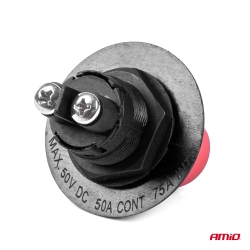 Hlavní vypínač autobatérie 12/24V max.50A AMiO-03025