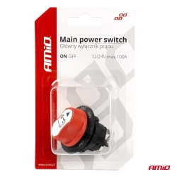 Hlavní vypínač autobatérie 12/24V max. 100A AMiO-03026