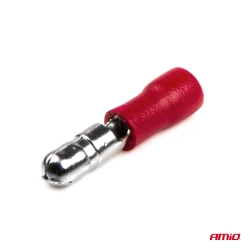 Elektrický konektor – kolík válcový 4mm 0.5-1.5mm2 10A 10 ks