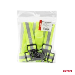 Reflexní kšandy, žluté univerzálni AMiO-03104