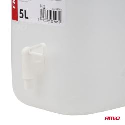 Kanystr na vodu s kohoutkem 5L AMiO-03201