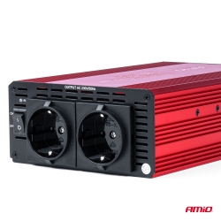 Měnič napětí AMiO 12V/230V 1000W/2000W 3x230V PI05