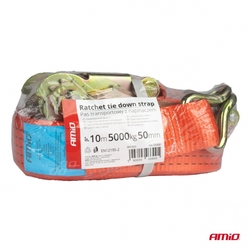 Upínací popruh s ráčnou 5000kg 50mm 10m
