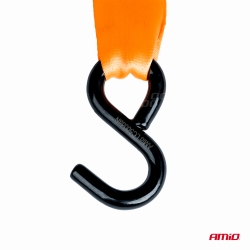 Upínací pásy s ráčnou 100/200kg 18mm 2m S-TYPE AMiO-03323