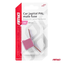 Pojistka JAPVAL PAL samec 48mm 30A AMIO-03418