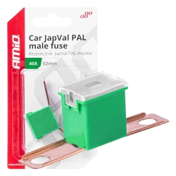 Pojistka JAPVAL PAL samec 62mm 40A AMIO-03428