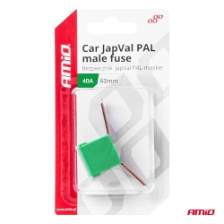 Pojistka JAPVAL PAL samec 62mm 40A AMIO-03428