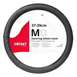 Potah volantu Leather Series SWC-50-M (37-39cm)