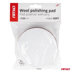 Leštící kotouč vlněný 125mm AMiO-03704