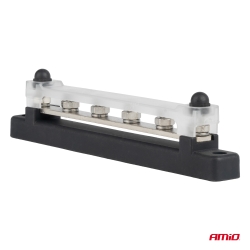 Uzemňovací rozvaděč plus přípojnice M6 12V - 48V 150A AMiO-03808