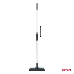 Hliníková stěrka na okna 20cm hlava 59/100cm AMIO-03855