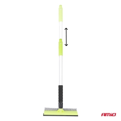 Hliníková stěrka na okna 25,4cm hlava 55/80cm AMiO-03856