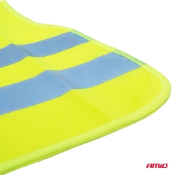 Reflexná vesta dětská žlutá DOG AMiO-03937